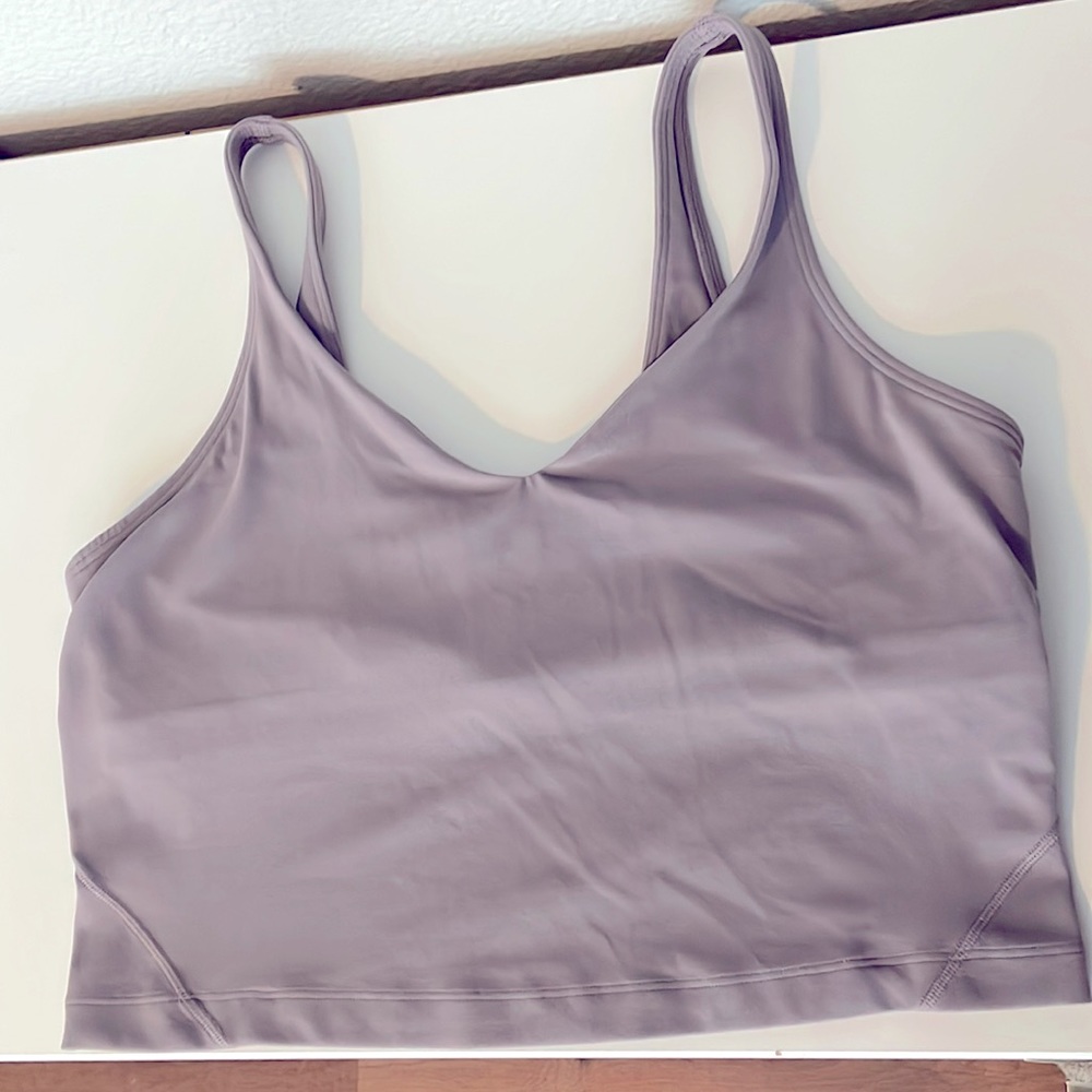 Lululemon Align Tank in light purple grey